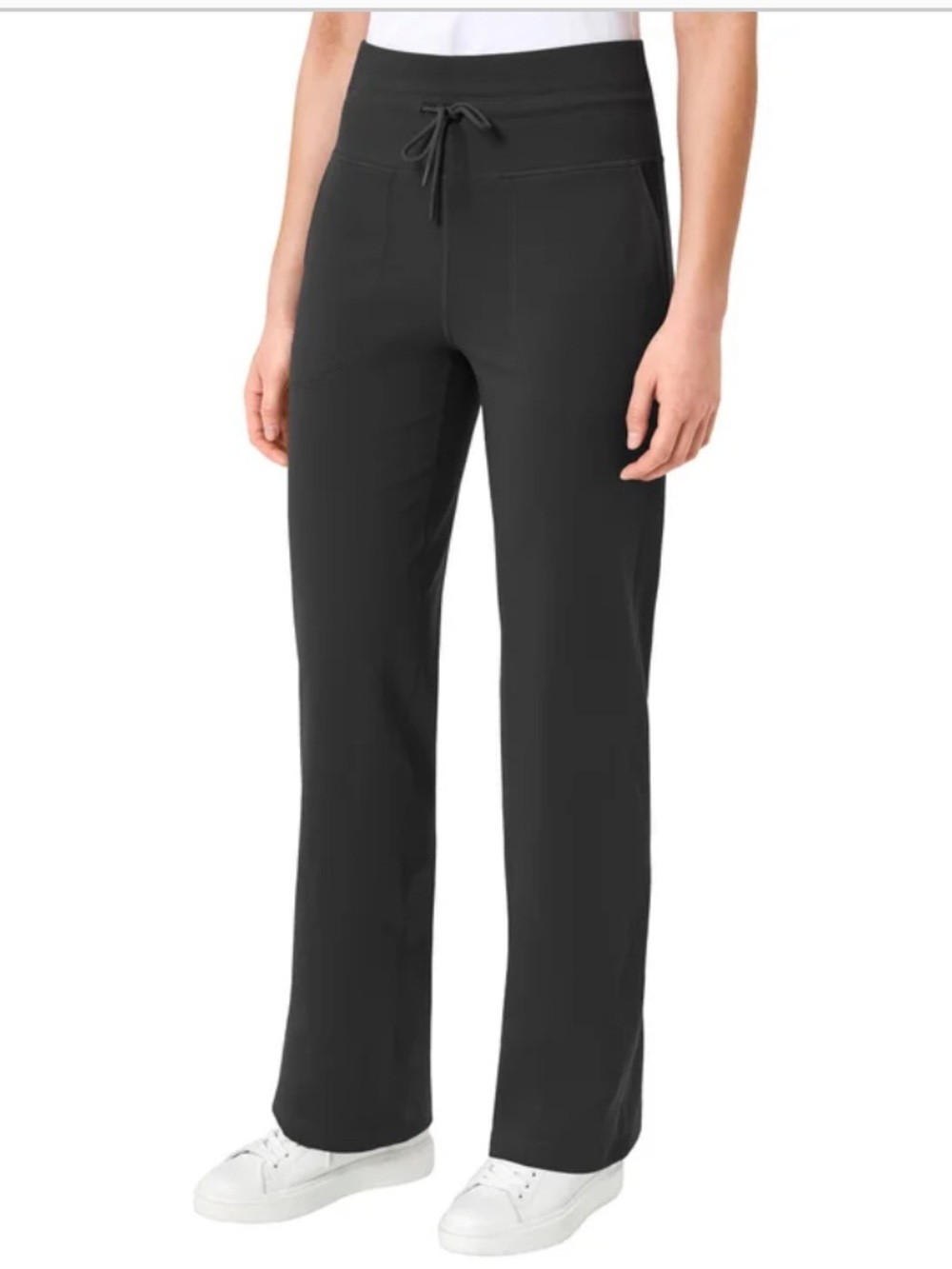 NWT Mondetta Black Straight Leg High Rise Pants